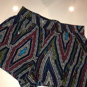 Pattern Boho Shorts